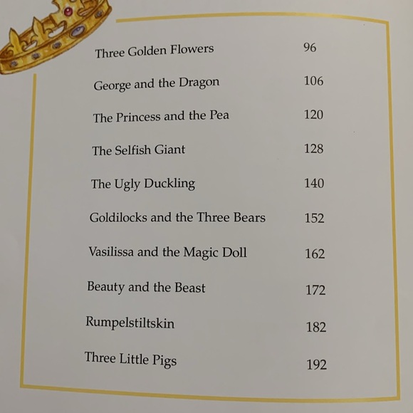 Treasury of Fairy Tales Book 28 Stories to read - Picture 4 of 6